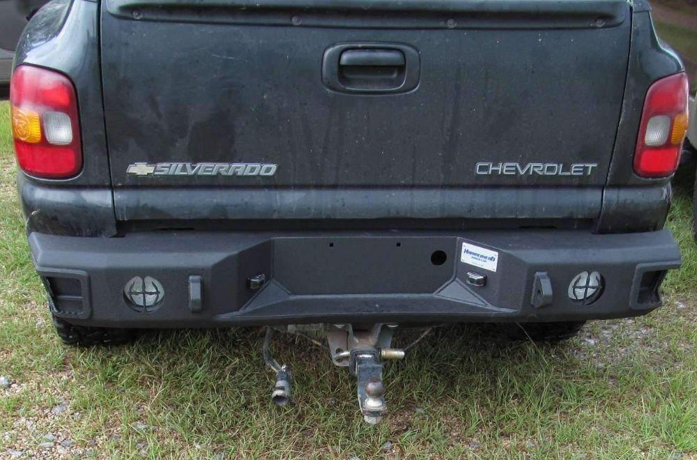 Hammerhead 600 - 56 - 0120 Chevy Silverado 1500 1999 - 2006 Rear Bumper - Rugged Truck Gear