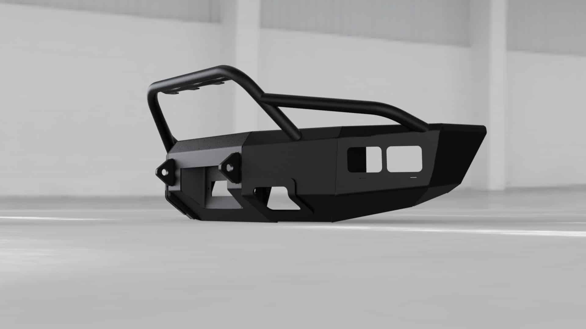 Hammerhead 600 - 56 - 0127T Chevy Suburban 2000 Front Winch Pre - Runner Bumper - Rugged Truck Gear