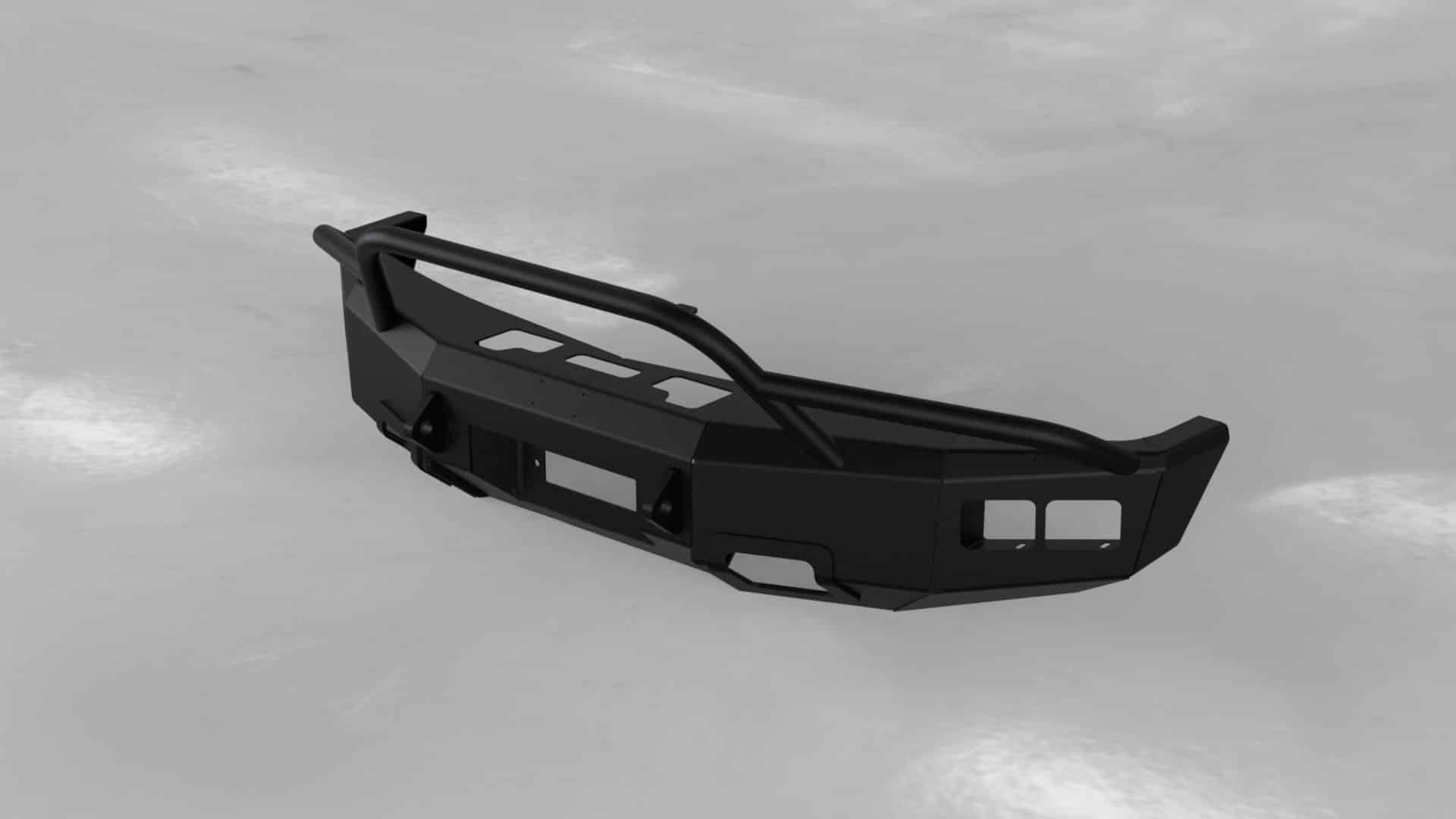 Hammerhead 600 - 56 - 0127T Chevy Suburban 2000 Front Winch Pre - Runner Bumper - Rugged Truck Gear