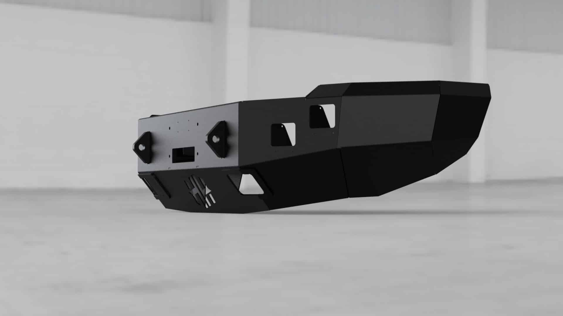Hammerhead 600 - 56 - 0134 Chevy Silverado 1500 2007 - 2013 Front Winch Bumper Low Profile - Rugged Truck Gear