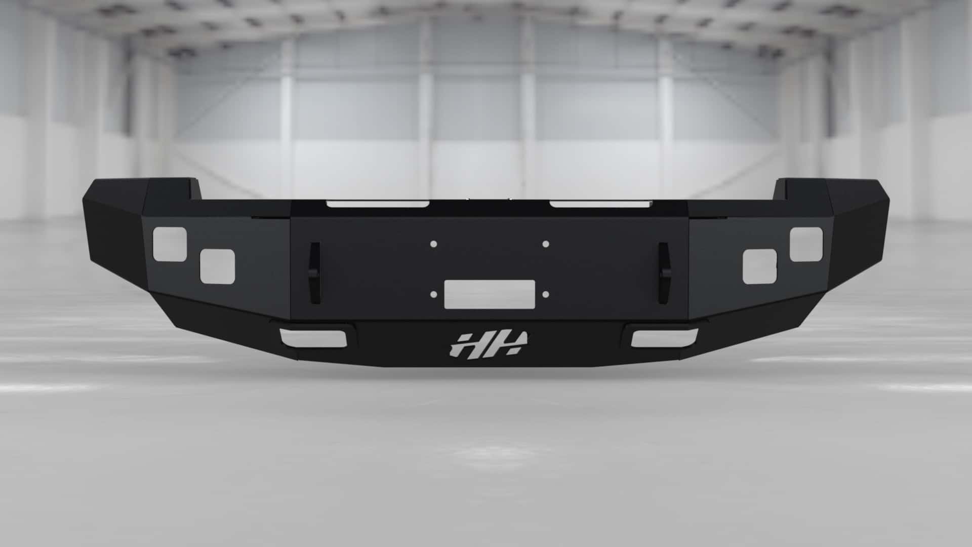 Hammerhead 600 - 56 - 0136 Chevy Silverado 2500/3500 2011 - 2014 Front Winch Bumper Low Profile - Rugged Truck Gear