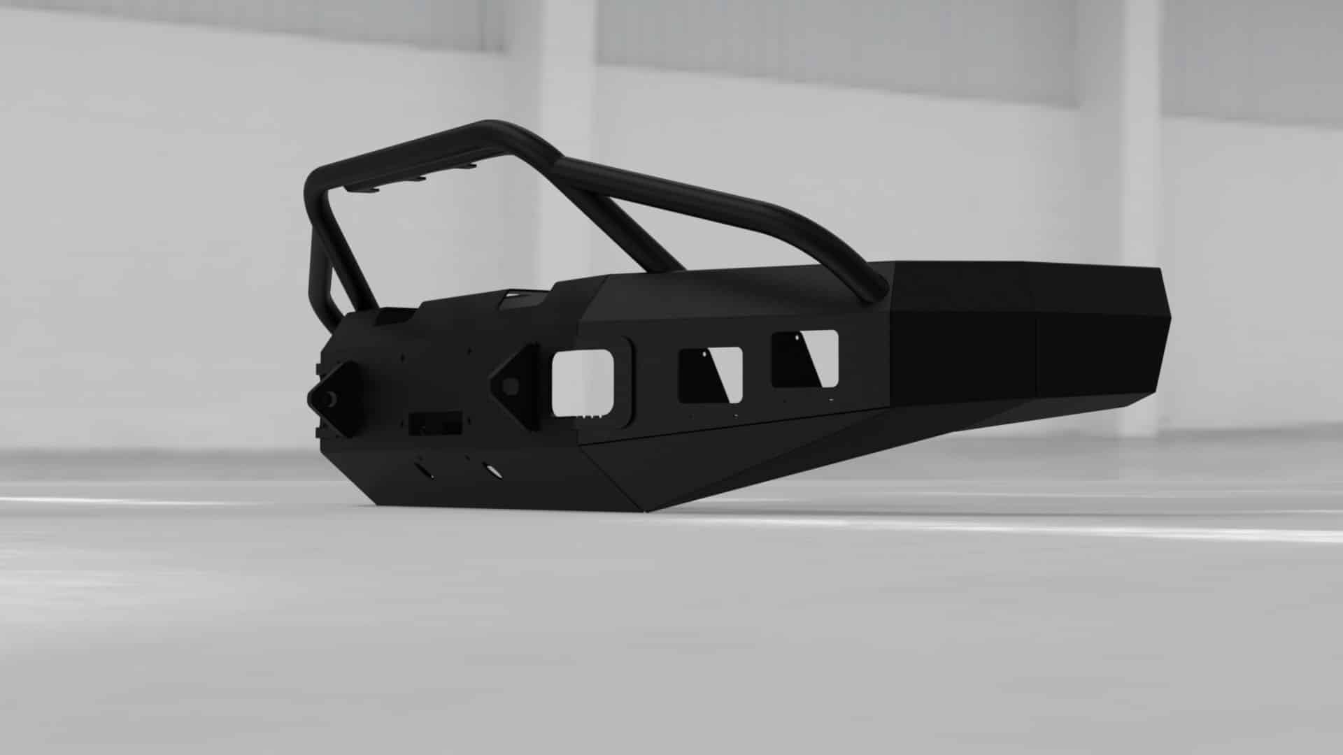 Hammerhead 600 - 56 - 0138 Dodge Ram 2500/3500 1994 - 2002 Front Winch Bumper Pre - Runner - Rugged Truck Gear
