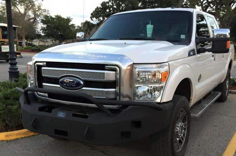 Hammerhead 600 - 56 - 0158 Ford F250/F350/F450/F550 2011 - 2016 Front Winch Bumper Pre - Runner - Rugged Truck Gear