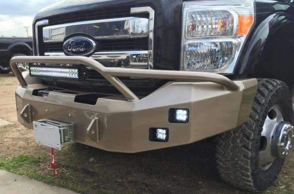 Hammerhead 600 - 56 - 0158 Ford F250/F350/F450/F550 2011 - 2016 Front Winch Bumper Pre - Runner - Rugged Truck Gear