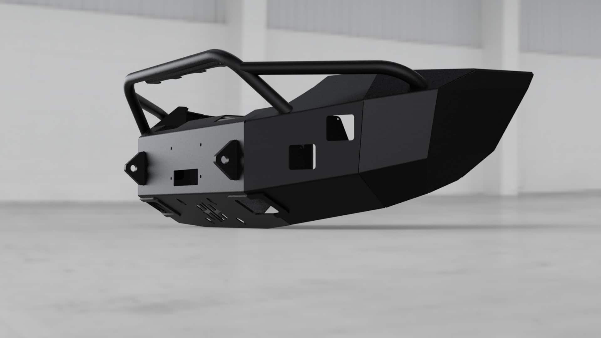 Hammerhead 600 - 56 - 0164 GMC Sierra 2500/3500 2011 - 2014 Front Winch Bumper Pre - Runner - Rugged Truck Gear