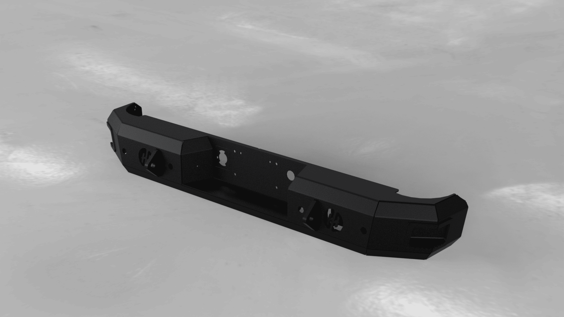 Hammerhead 600 - 56 - 0178 Chevy Silverado 2500/3500 2011 - 2014 Rear Bumper with Sensors - Rugged Truck Gear