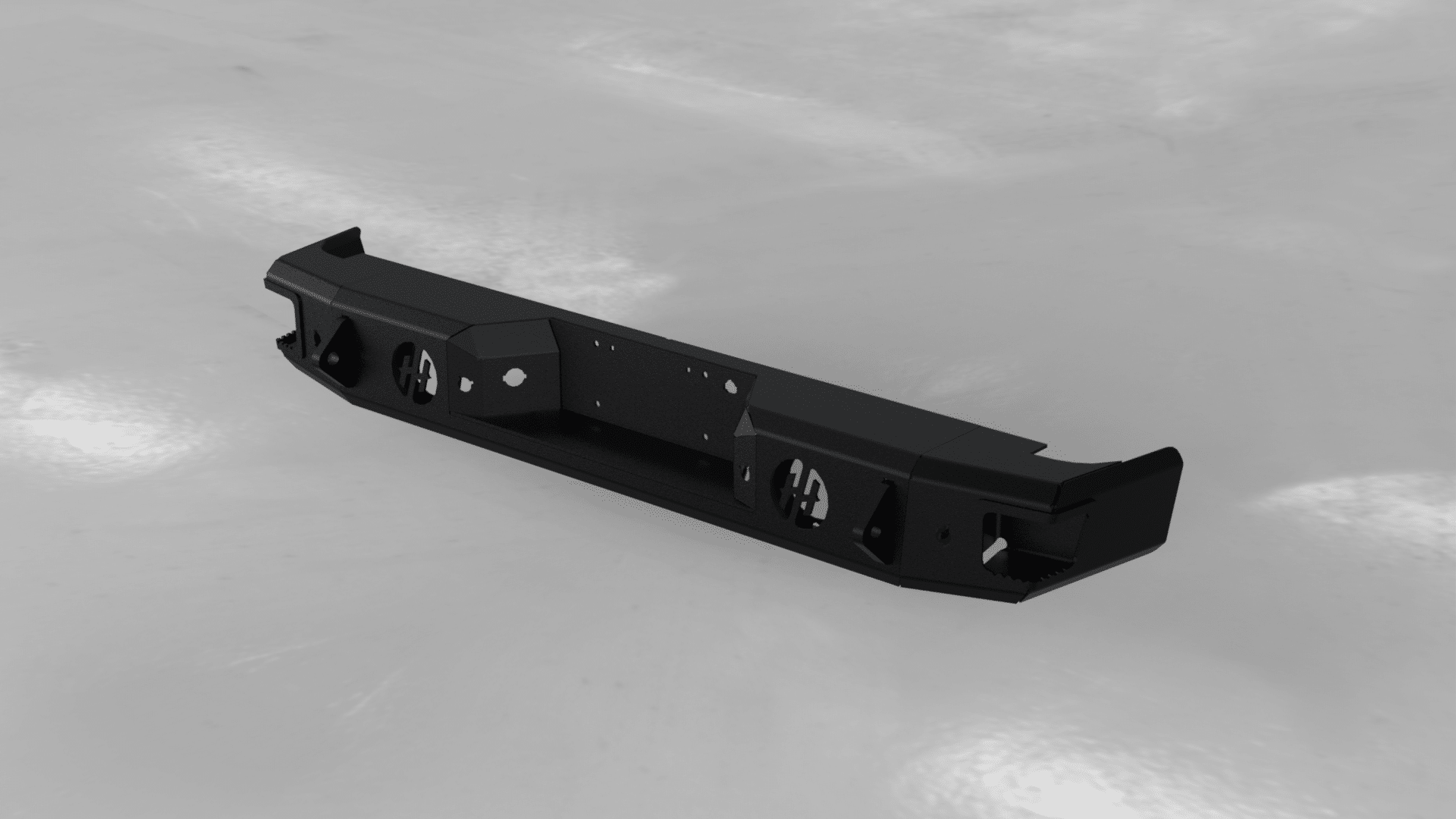 Hammerhead 600 - 56 - 0180 Ford F150 2006 - 2014 Rear Bumper with Sensors - Rugged Truck Gear