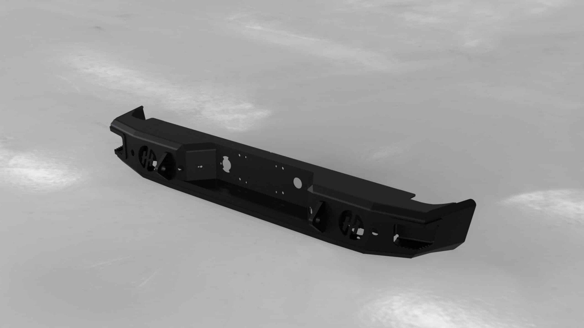 Hammerhead 600 - 56 - 0183 Chevy Silverado 1500 2007 - 2013 Rear Bumpers with Sensors - Rugged Truck Gear
