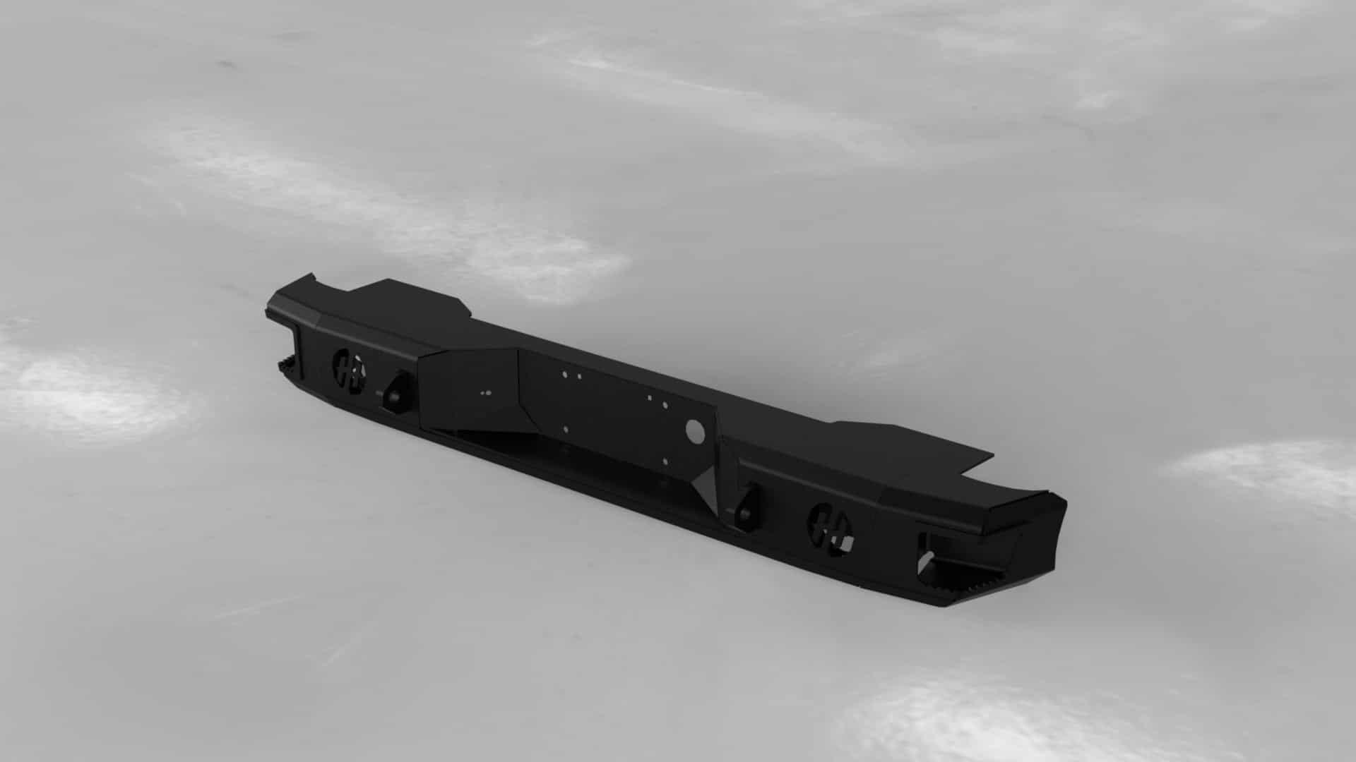 Hammerhead 600 - 56 - 0202S Chevy Suburban 2000 - 2006 Rear Bumper - Rugged Truck Gear