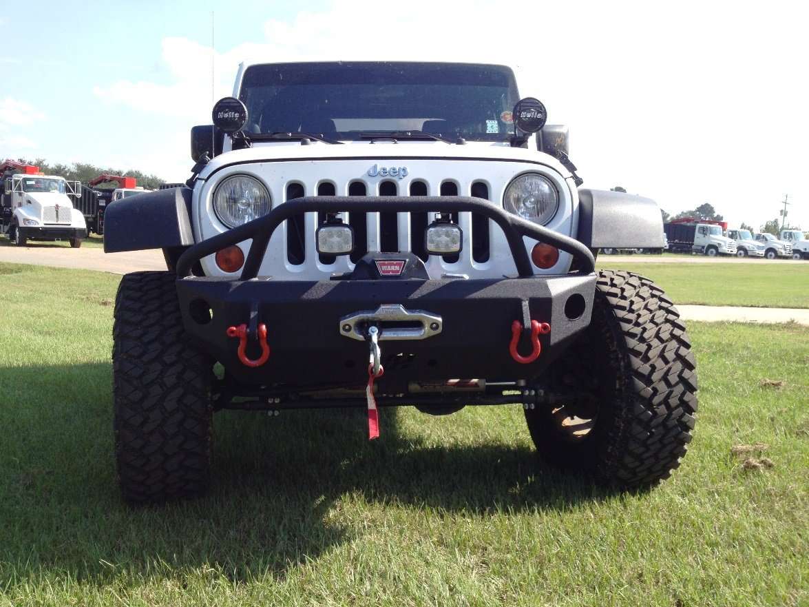 Hammerhead 600 - 56 - 0206 Jeep Wrangler JK 2007 - 2018 Front Winch Bumper Stubby Pre - Runner - Rugged Truck Gear