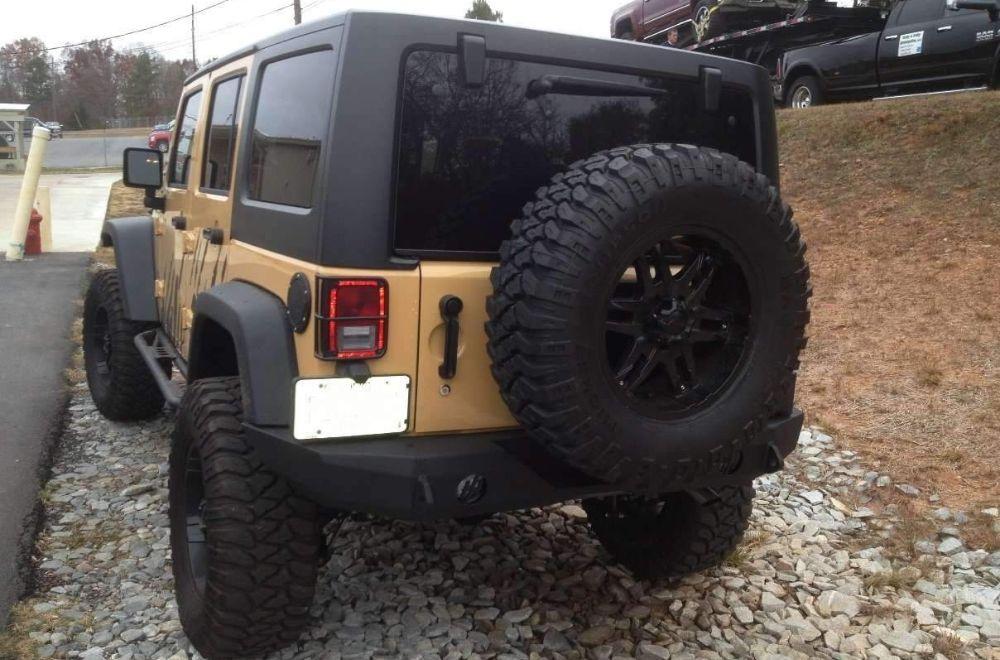 Hammerhead 600 - 56 - 0207 Jeep Wrangler JK 2007 - 2018 Rear Bumper - Rugged Truck Gear