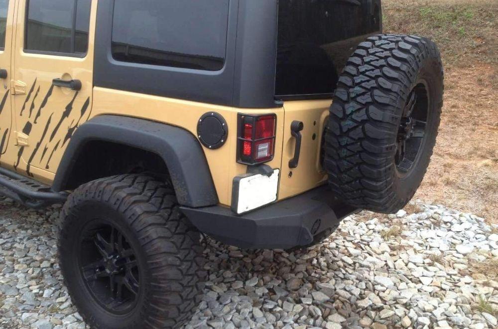 Hammerhead 600 - 56 - 0207 Jeep Wrangler JK 2007 - 2018 Rear Bumper - Rugged Truck Gear