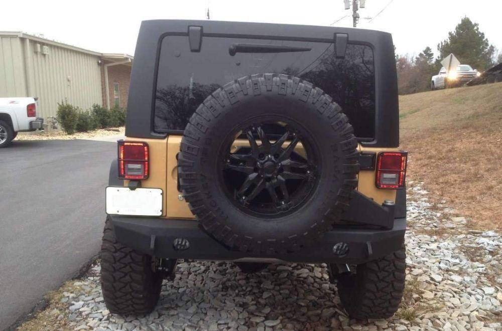 Hammerhead 600 - 56 - 0207 Jeep Wrangler JK 2007 - 2018 Rear Bumper - Rugged Truck Gear