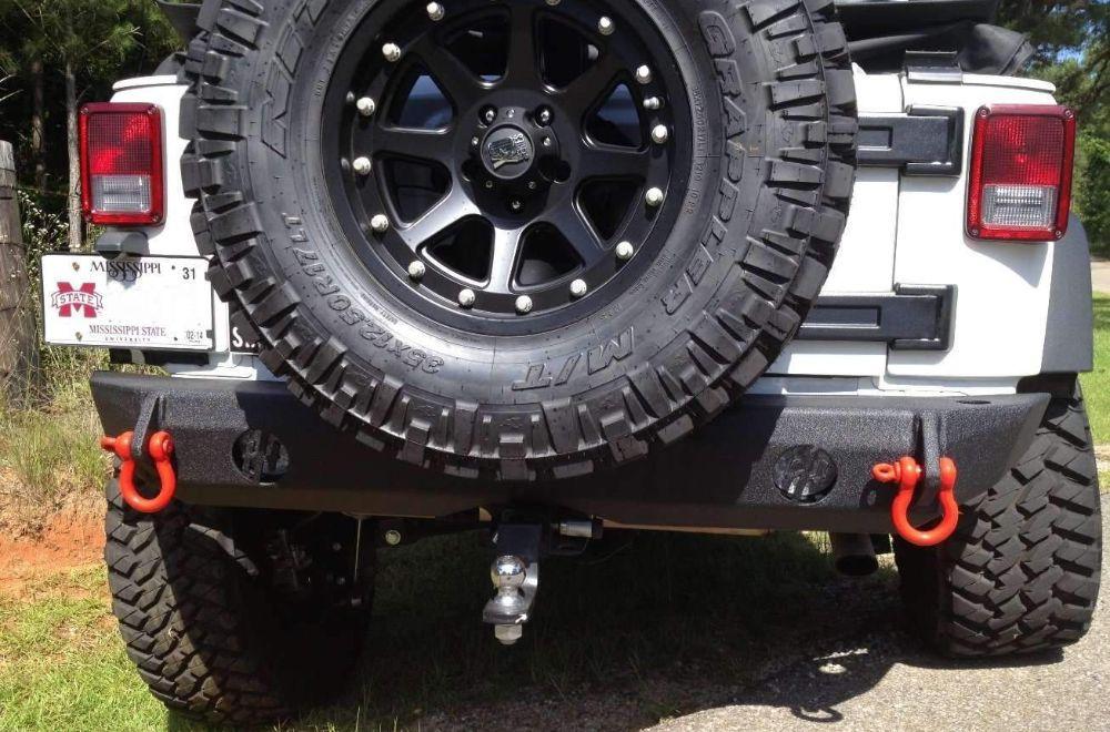 Hammerhead 600 - 56 - 0207 Jeep Wrangler JK 2007 - 2018 Rear Bumper - Rugged Truck Gear