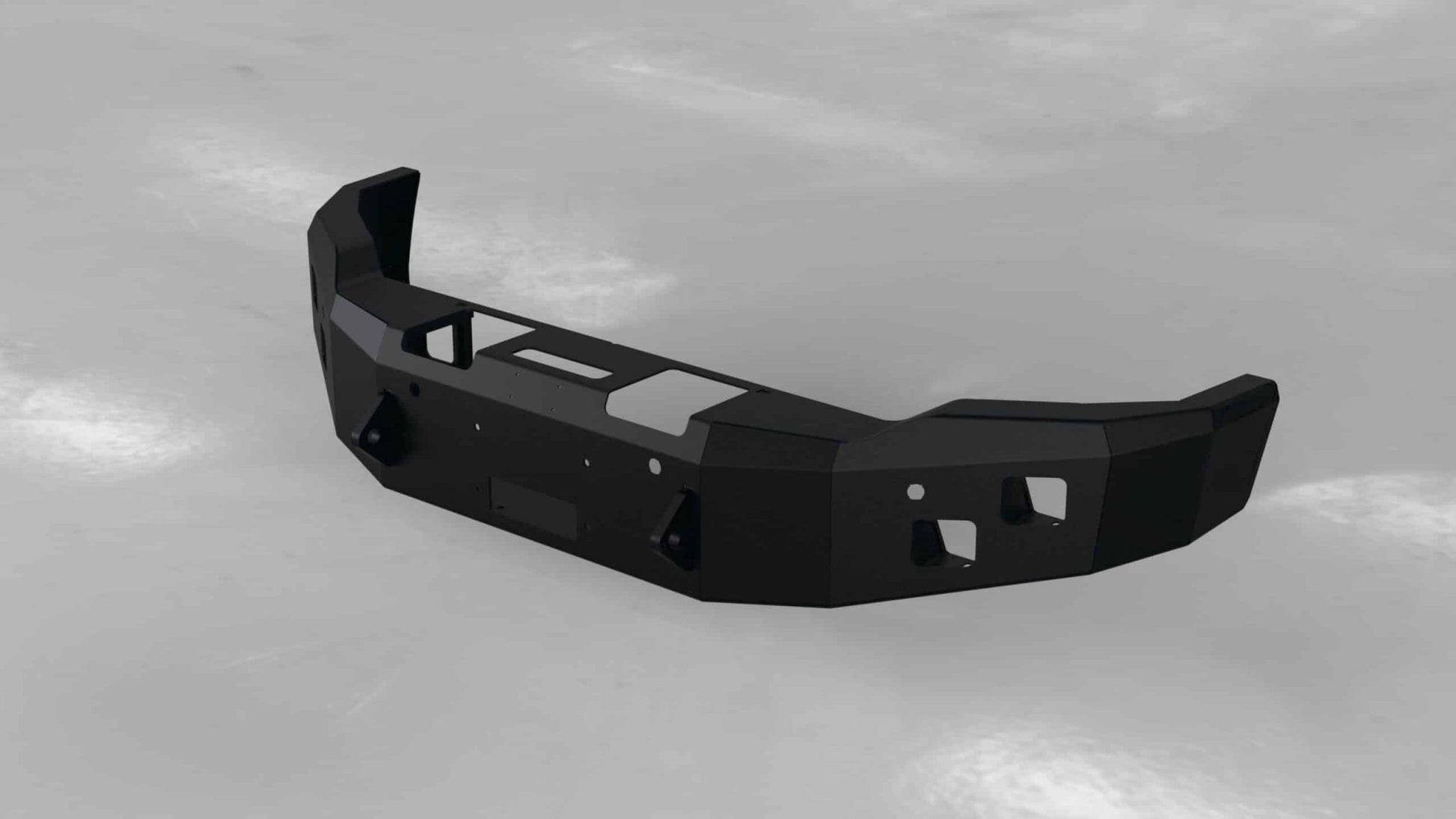 Hammerhead 600 - 56 - 0216 GMC Sierra 1500 2014 - 2015 Front Winch Bumper Low Profile - Rugged Truck Gear