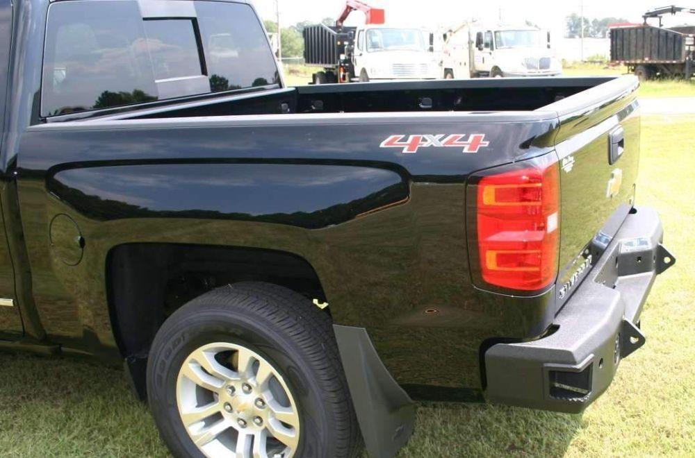 Hammerhead 600 - 56 - 0222 GMC Sierra 1500 2014 - 2018 Rear Bumper with Sensors - Rugged Truck Gear