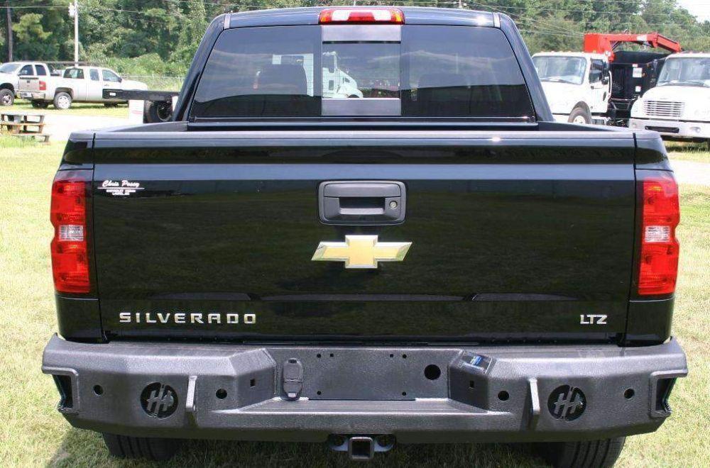 Hammerhead 600 - 56 - 0222 GMC Sierra 1500 2014 - 2018 Rear Bumper with Sensors - Rugged Truck Gear