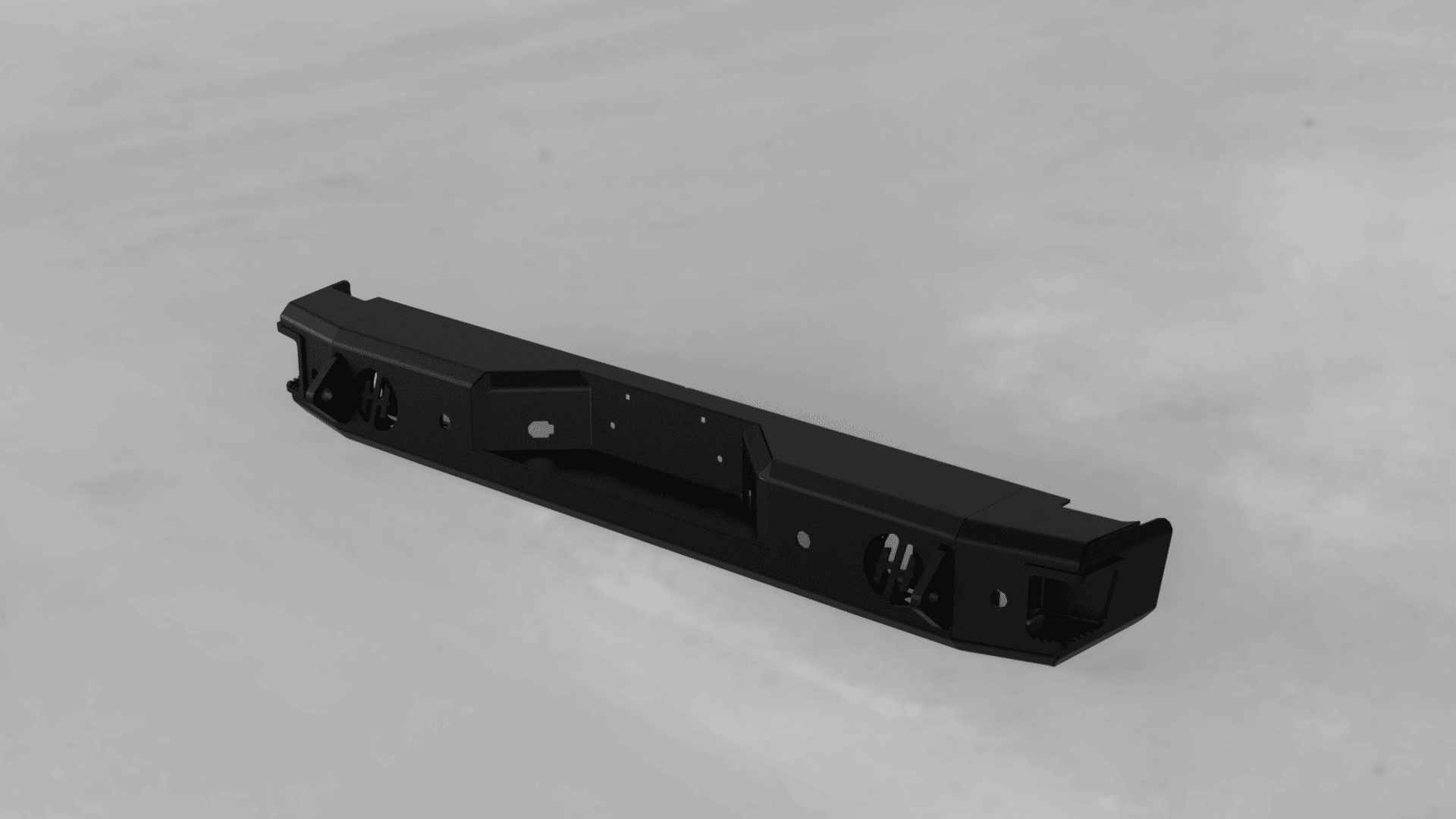 Hammerhead 600 - 56 - 0256 Nissan Titan 2010 - 2015 Rear Bumper with Sensors - Rugged Truck Gear