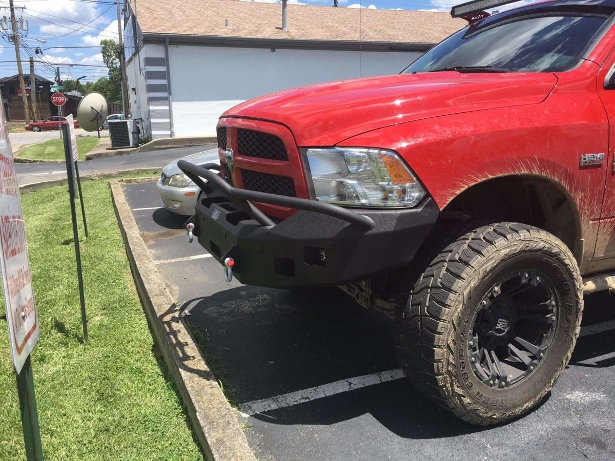 Hammerhead 600 - 56 - 0271 Ram 1500 2013 - 2018 Front Winch Bumper Pre - Runner - Rugged Truck Gear