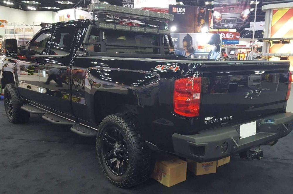 Hammerhead 600 - 56 - 0272 Chevy Silverado 2500/3500 2015 - 2019 Rear Bumper with Sensors - Rugged Truck Gear