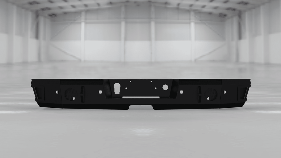 Hammerhead 600 - 56 - 0272 GMC Sierra 2500/3500 2015 - 2019 Rear Bumper with Sensors - Rugged Truck Gear