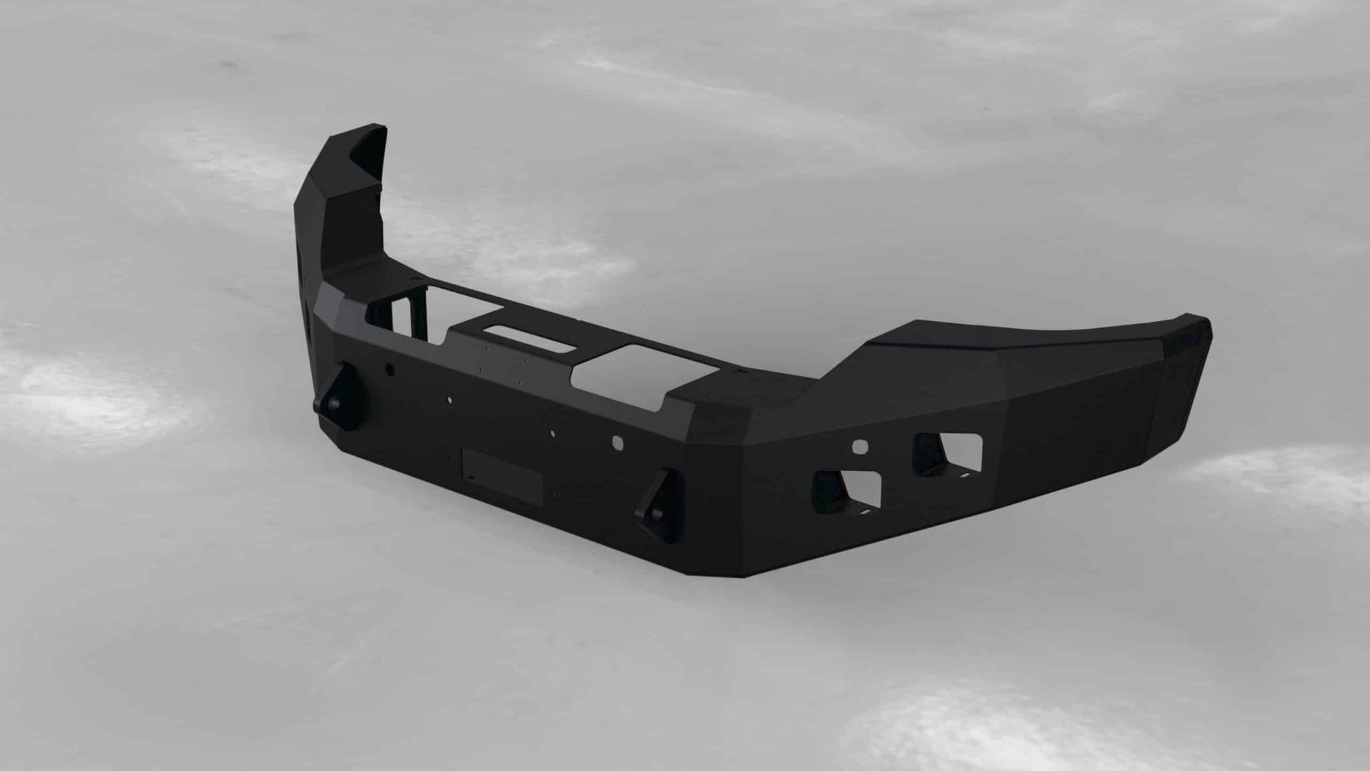 Hammerhead 600 - 56 - 0273 GMC Sierra 2500/3500 2015 - 2019 Front Winch Bumper Low Profile - Rugged Truck Gear