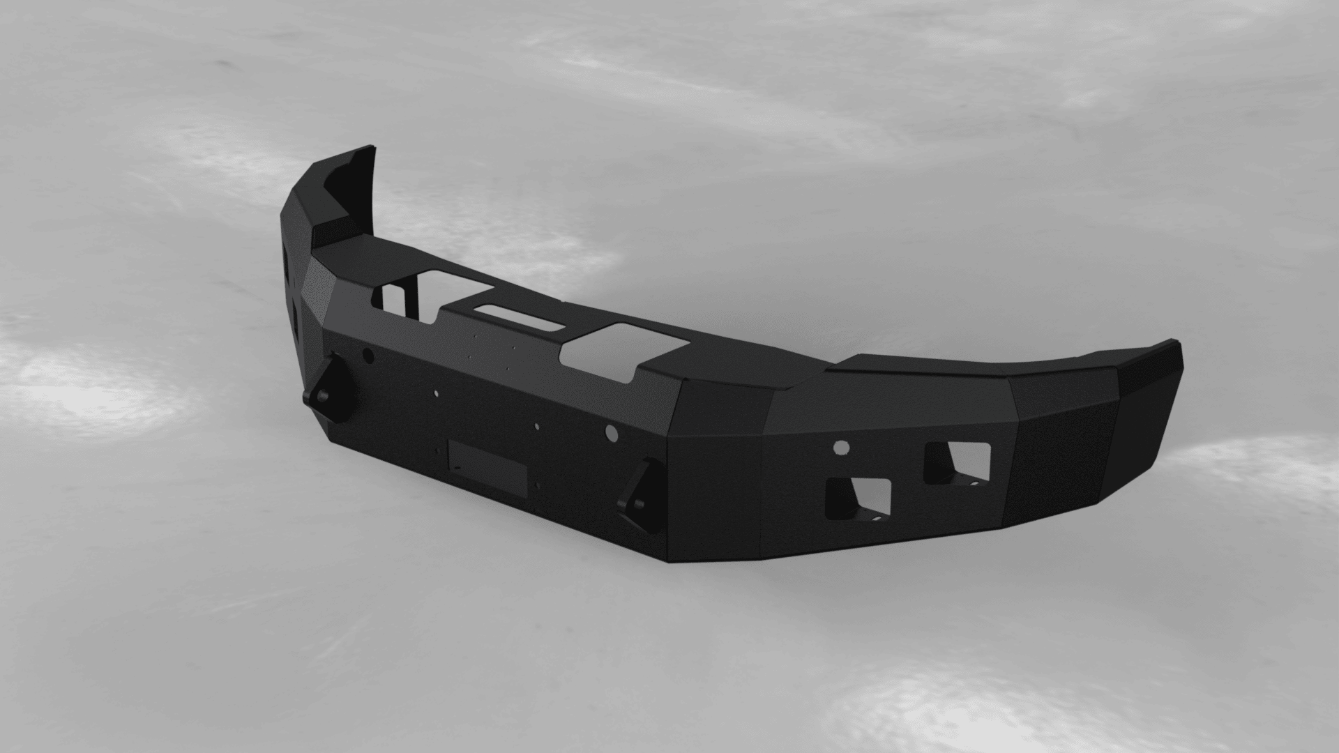 Hammerhead 600 - 56 - 0276 Chevy Silverado 2500/3500 2015 - 2019 Front Winch Bumper Low Profile - Rugged Truck Gear