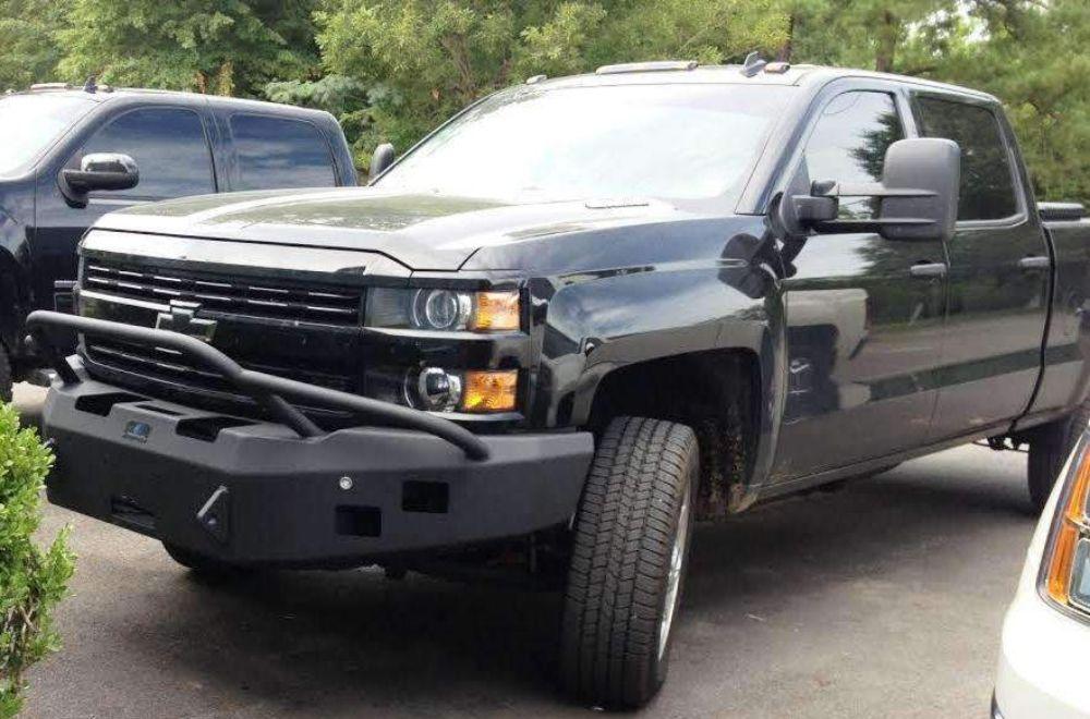 Hammerhead 600 - 56 - 0278 Chevy Silverado 2500/3500 2015 - 2019 Front Winch Bumper Pre - Runner - Rugged Truck Gear