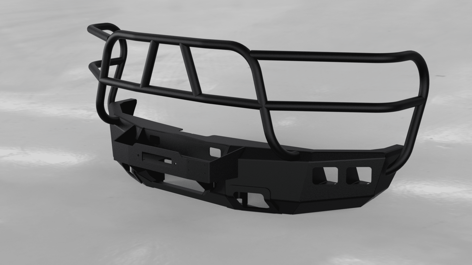 Hammerhead 600 - 56 - 0317 Ford F150 2011 - 2014 Front Winch Bumper with Full Brush Guard - Rugged Truck Gear