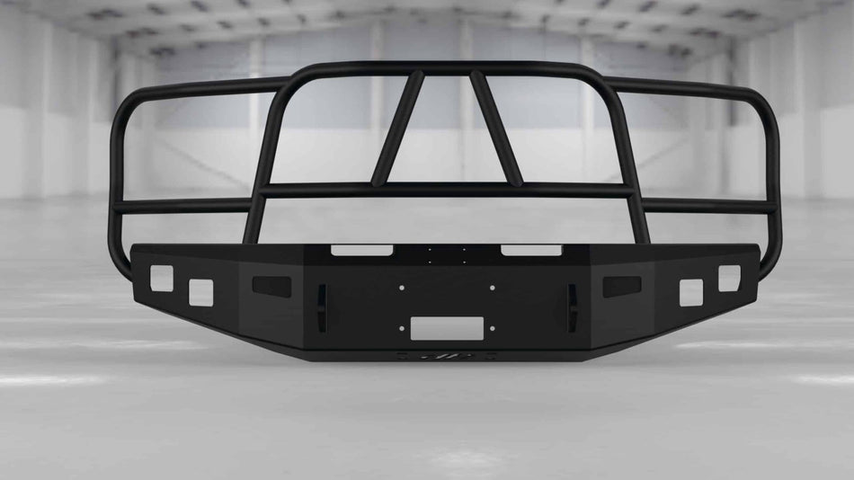 Hammerhead 600 - 56 - 0326 Ford F150 2015 - 2017 Front Winch Bumper with Full Brush Guard - Rugged Truck Gear