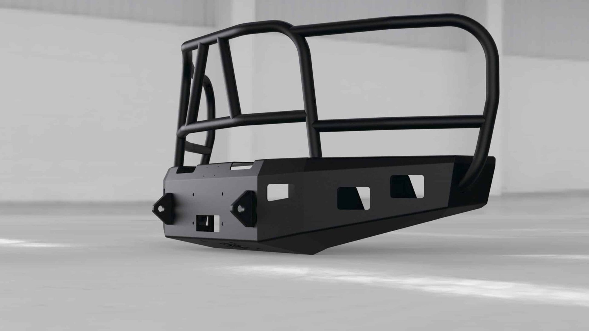 Hammerhead 600 - 56 - 0326 Ford F150 2015 - 2017 Front Winch Bumper with Full Brush Guard - Rugged Truck Gear