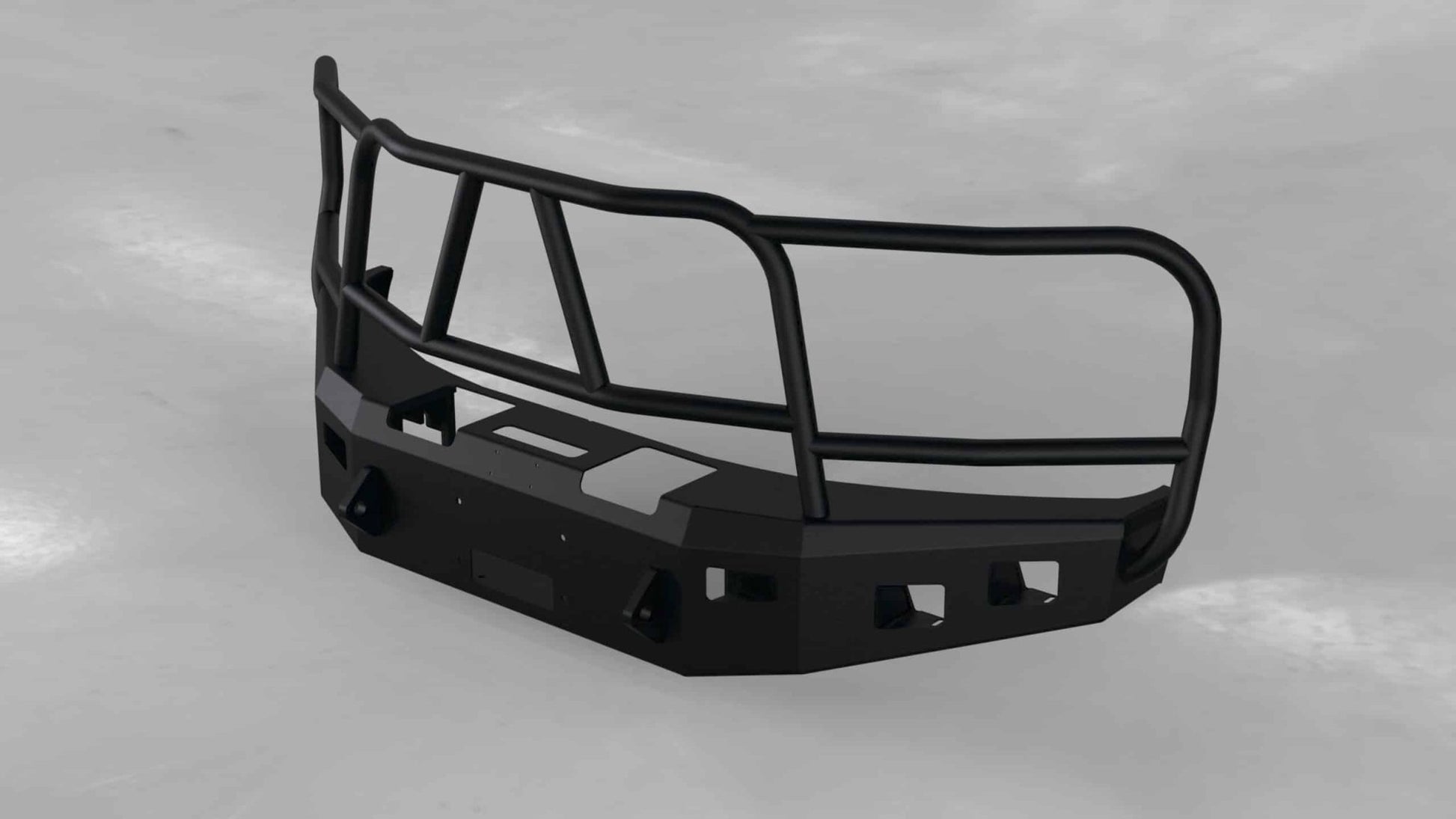 Hammerhead 600 - 56 - 0326 Ford F150 2015 - 2017 Front Winch Bumper with Full Brush Guard - Rugged Truck Gear
