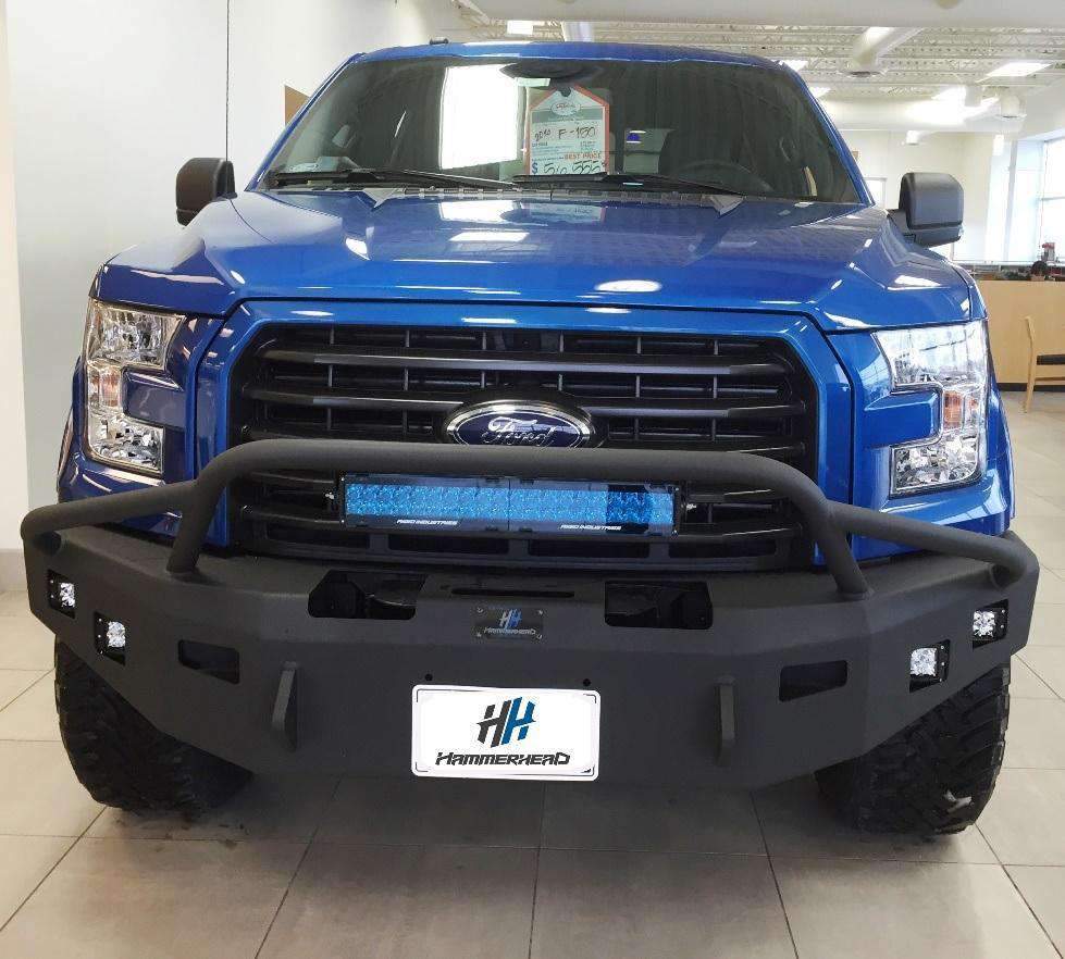 Hammerhead 600 - 56 - 0327 Ford F150 2015 - 2017 Front Winch Bumper Pre - Runner - Rugged Truck Gear