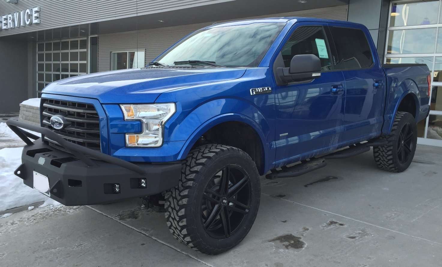Hammerhead 600 - 56 - 0327 Ford F150 2015 - 2017 Front Winch Bumper Pre - Runner - Rugged Truck Gear