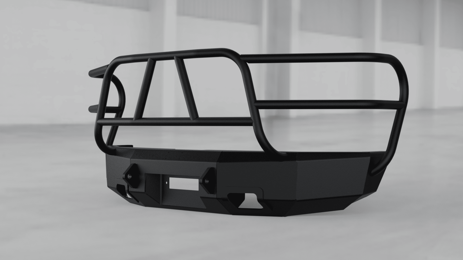 Hammerhead 600 - 56 - 0343 Ford F150 2009 - 2014 Front Winch Bumper with Full Brush Guard - Rugged Truck Gear