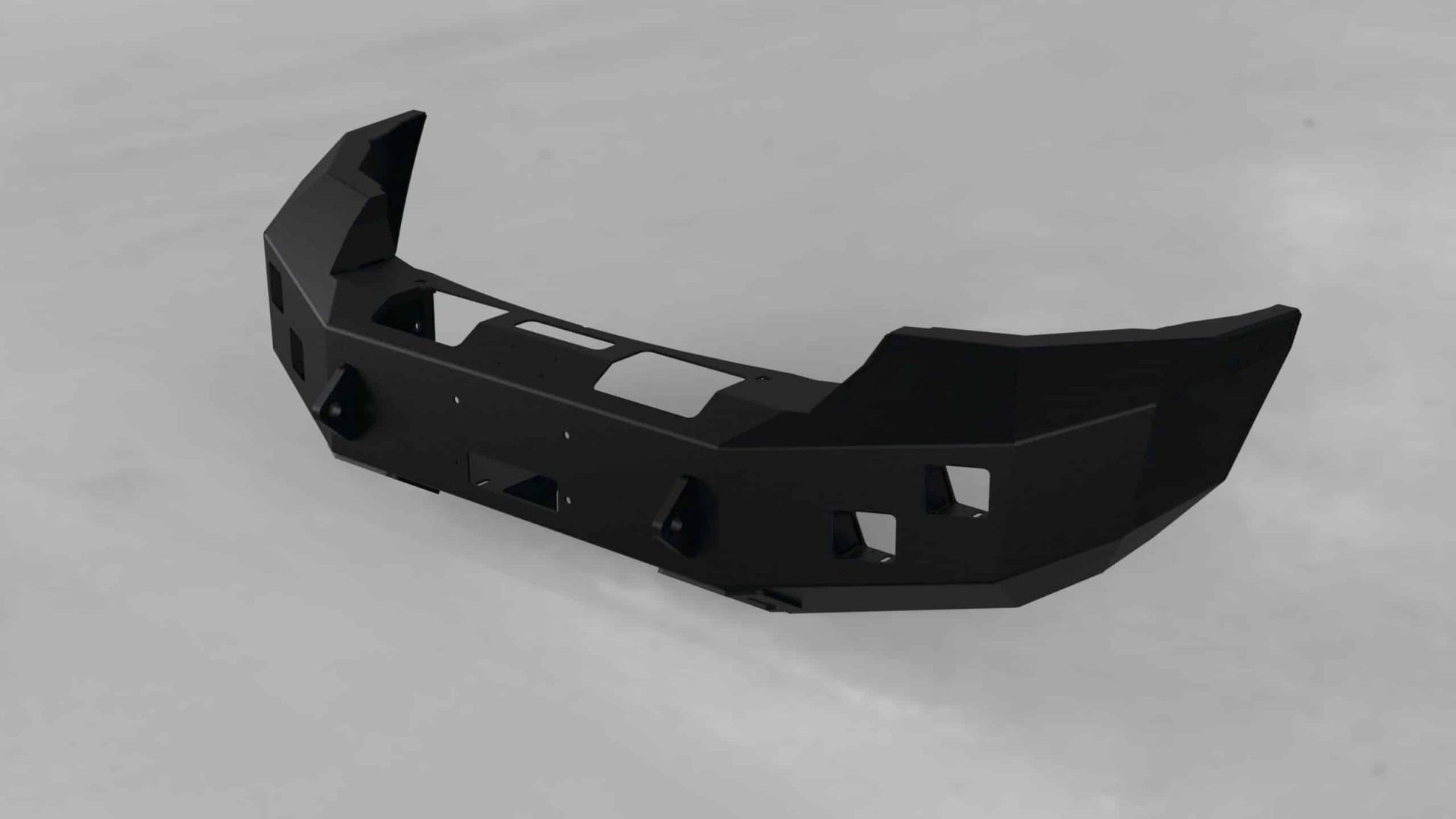 Hammerhead 600 - 56 - 0357 GMC Sierra 2500/3500 2011 - 2014 Front Winch Bumper Low Profile - Rugged Truck Gear
