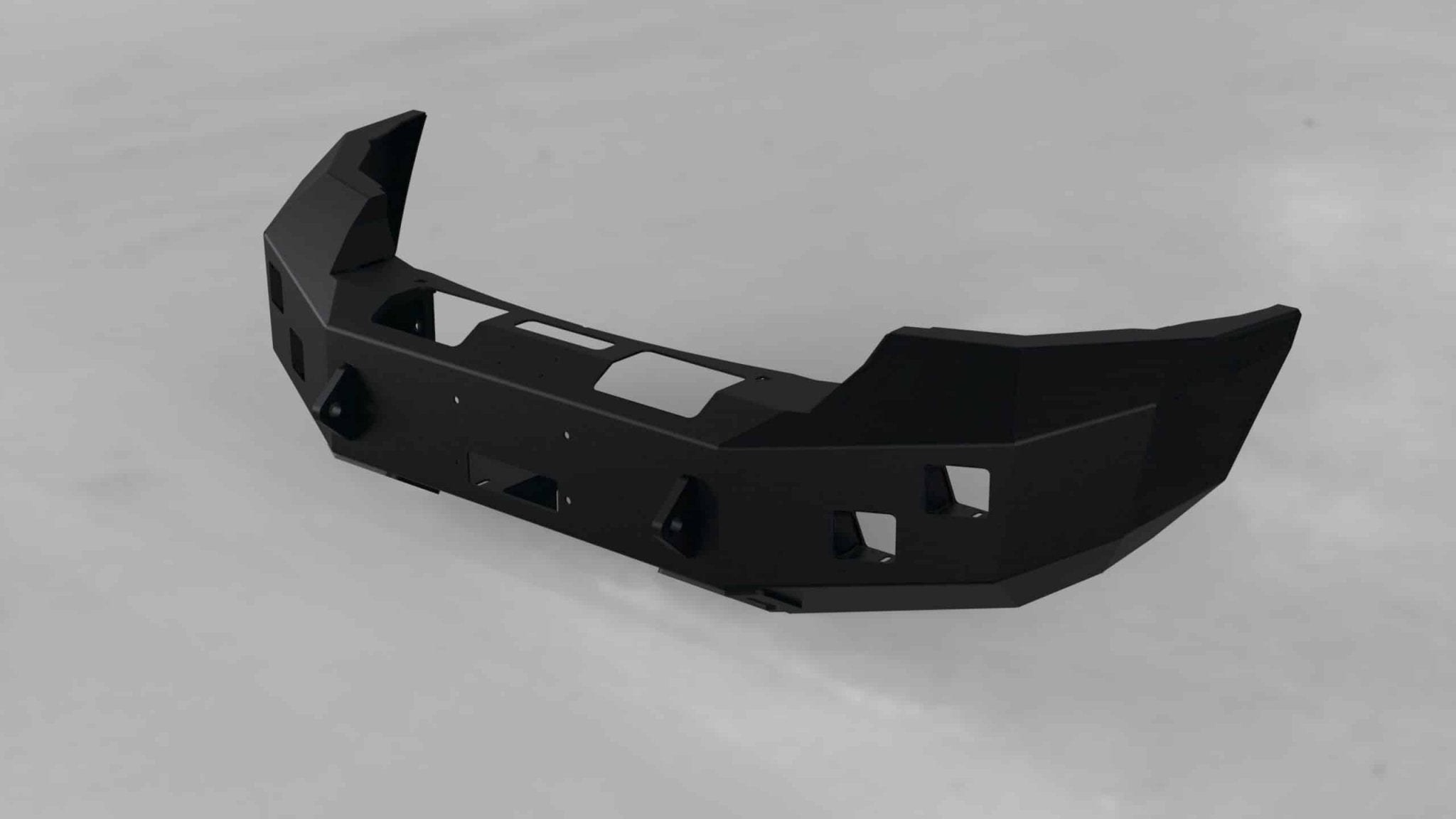 Hammerhead 600 - 56 - 0357 GMC Sierra 2500/3500 2011 - 2014 Front Winch Bumper Low Profile - Rugged Truck Gear