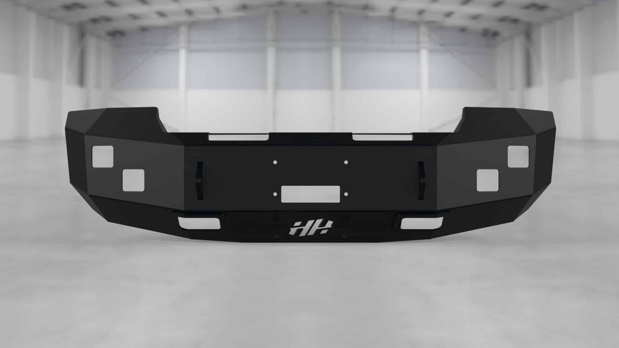 Hammerhead 600 - 56 - 0357 GMC Sierra 2500/3500 2011 - 2014 Front Winch Bumper Low Profile - Rugged Truck Gear
