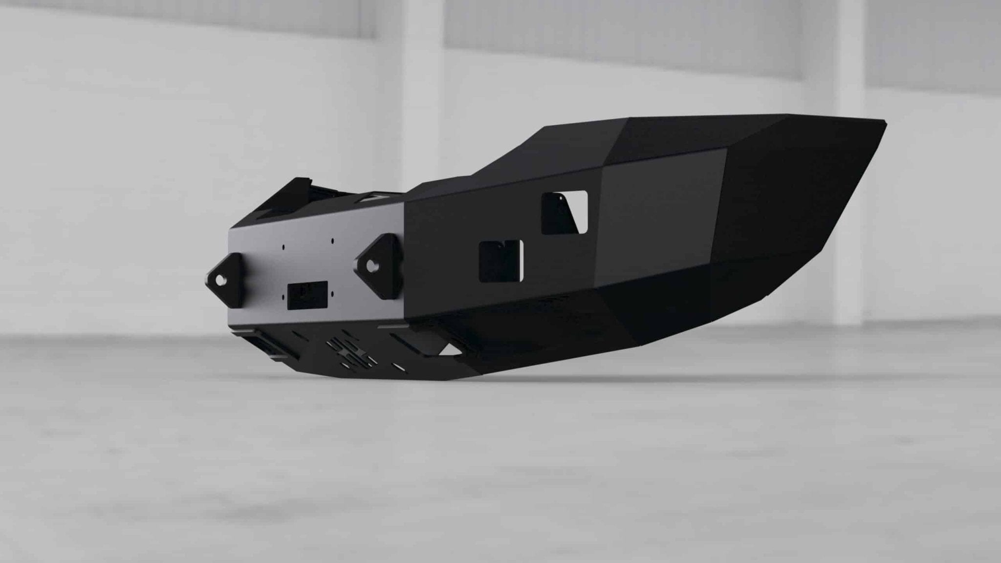 Hammerhead 600 - 56 - 0357 GMC Sierra 2500/3500 2011 - 2014 Front Winch Bumper Low Profile - Rugged Truck Gear