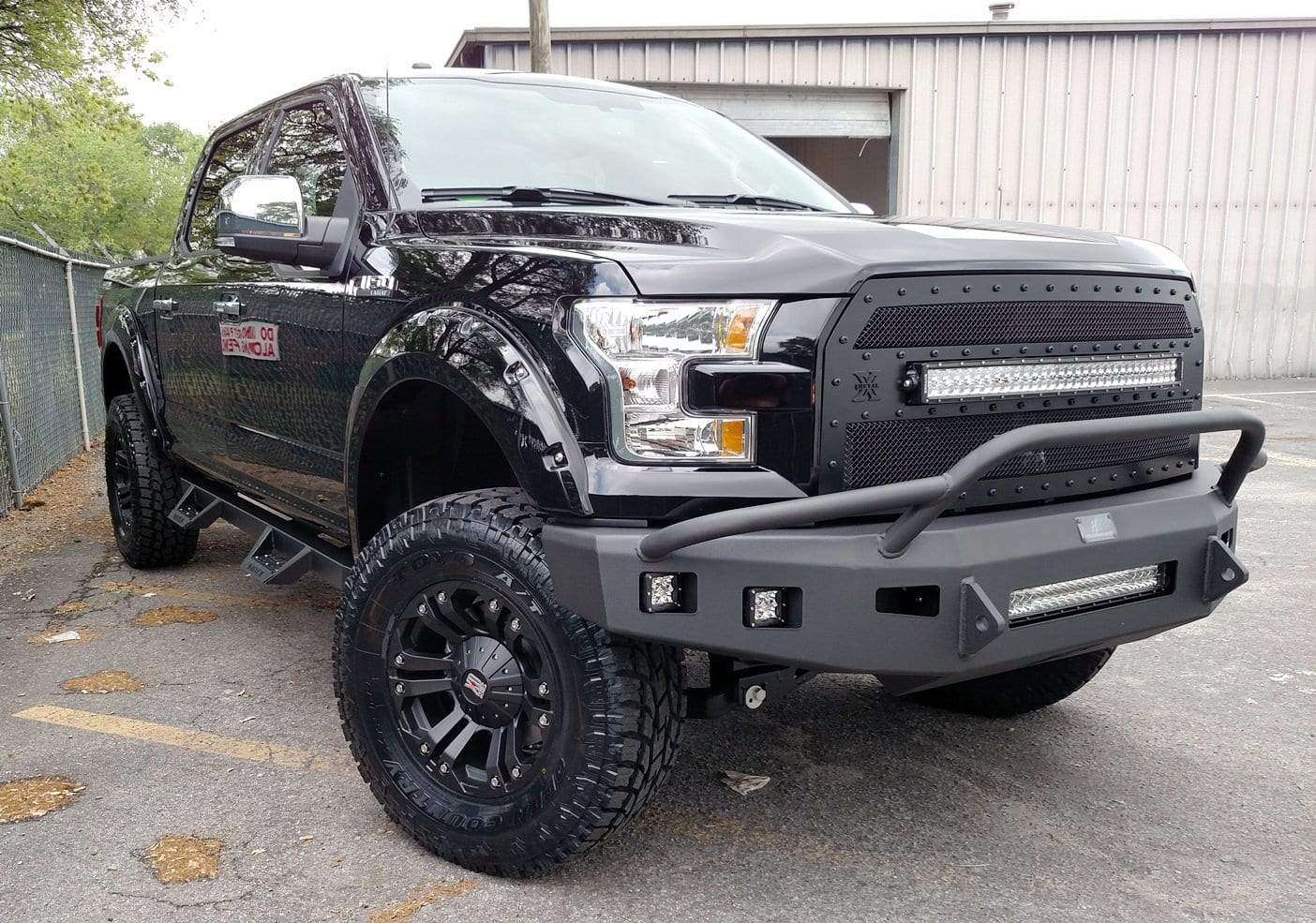 Hammerhead 600 - 56 - 0385 Ford F150 2015 - 2017 Front Non - Winch Bumper Pre - Runner - Rugged Truck Gear