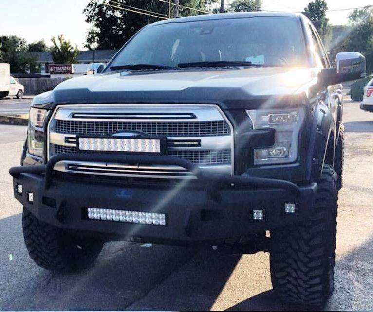 Hammerhead 600 - 56 - 0385 Ford F150 2015 - 2017 Front Non - Winch Bumper Pre - Runner - Rugged Truck Gear