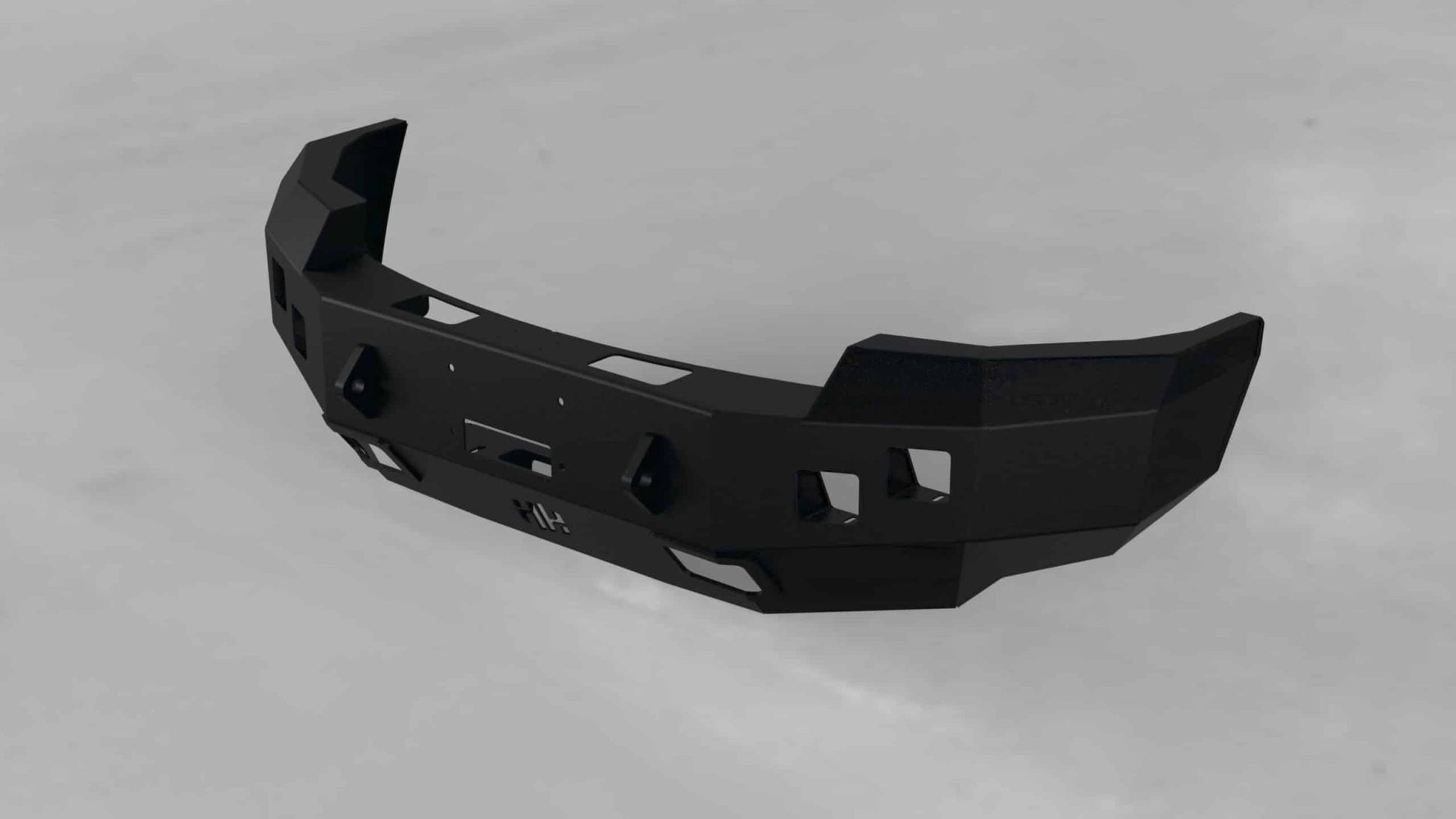Hammerhead 600 - 56 - 0393 GMC Sierra 1500 2007 - 2013 Front Winch Bumper Low Profile - Rugged Truck Gear