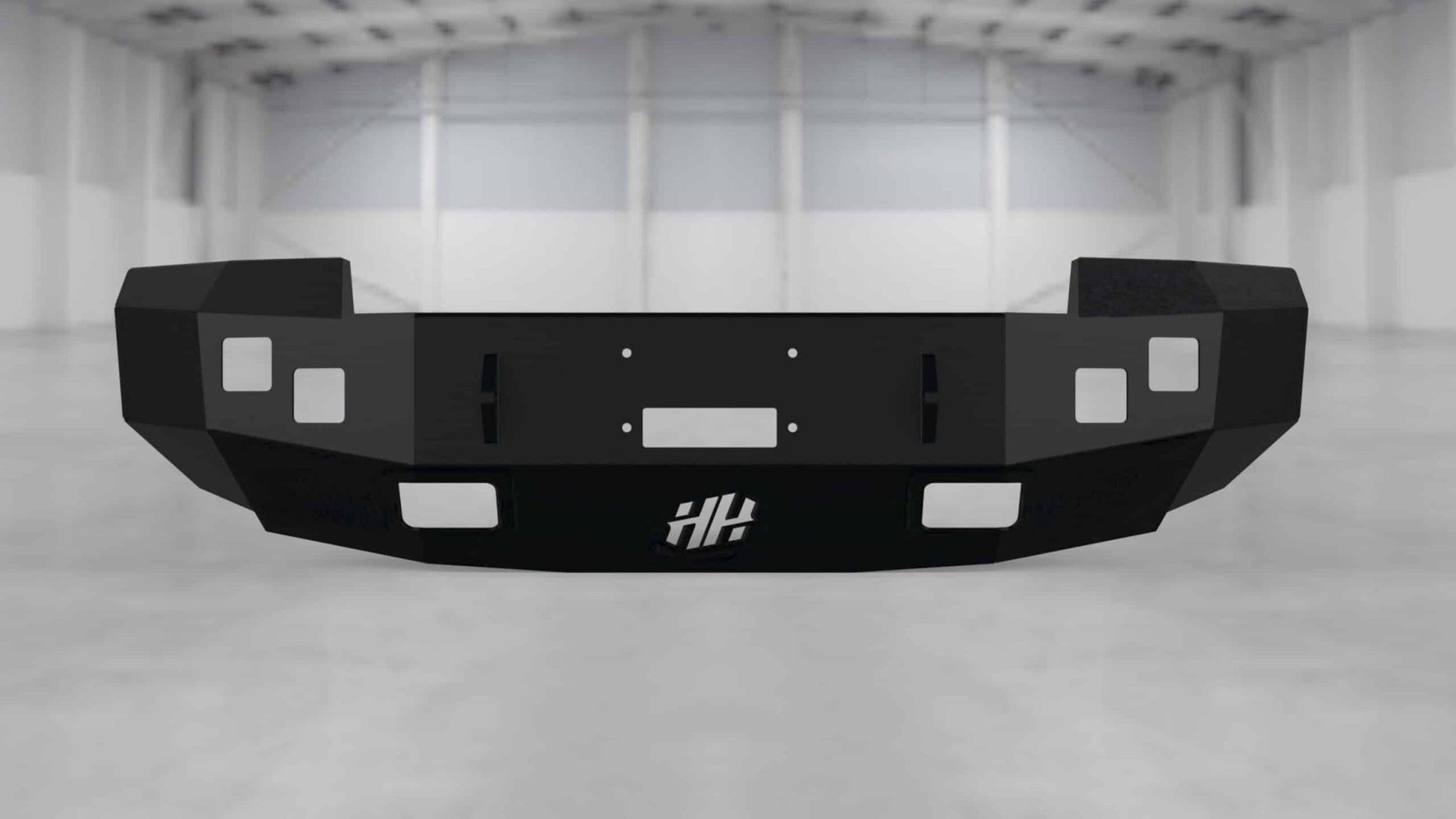 Hammerhead 600 - 56 - 0393 GMC Sierra 1500 2007 - 2013 Front Winch Bumper Low Profile - Rugged Truck Gear