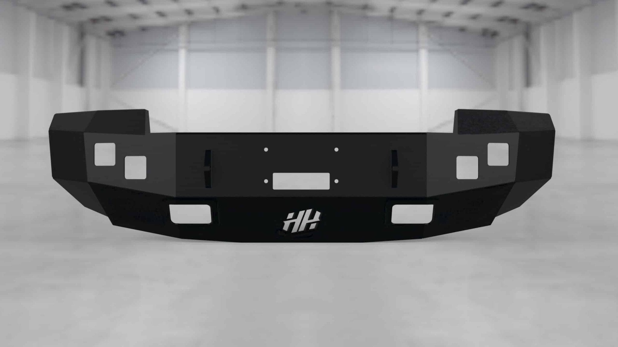 Hammerhead 600 - 56 - 0393 GMC Sierra 1500 2007 - 2013 Front Winch Bumper Low Profile - Rugged Truck Gear