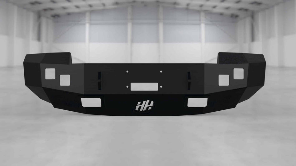 Hammerhead 600 - 56 - 0393 GMC Sierra 1500 2007 - 2013 Front Winch Bumper Low Profile - Rugged Truck Gear