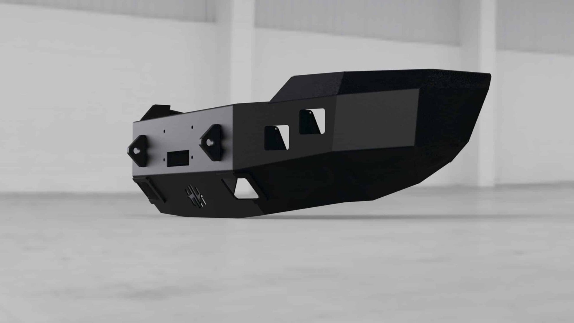 Hammerhead 600 - 56 - 0393 GMC Sierra 1500 2007 - 2013 Front Winch Bumper Low Profile - Rugged Truck Gear