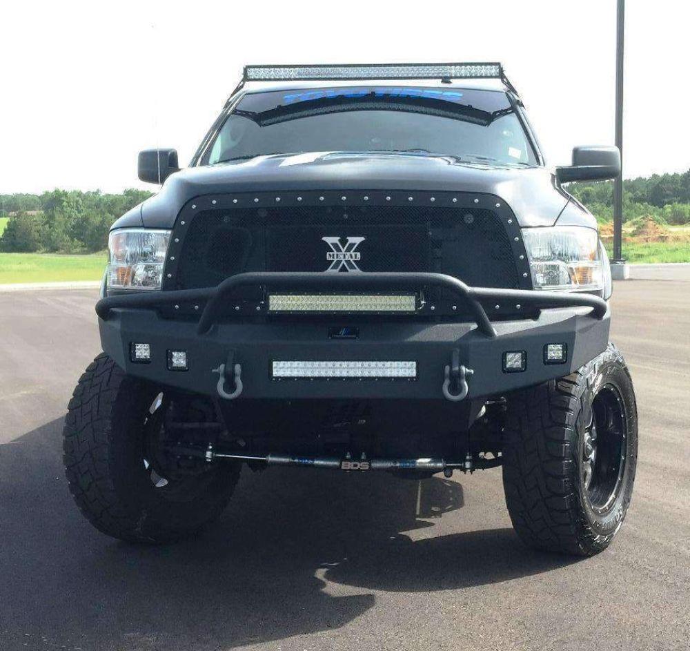 Hammerhead 600 - 56 - 0394 Dodge Ram 2500/3500/4500/5500 2010 - 2018 Front Non - Winch Bumper Pre - Runner - Rugged Truck Gear