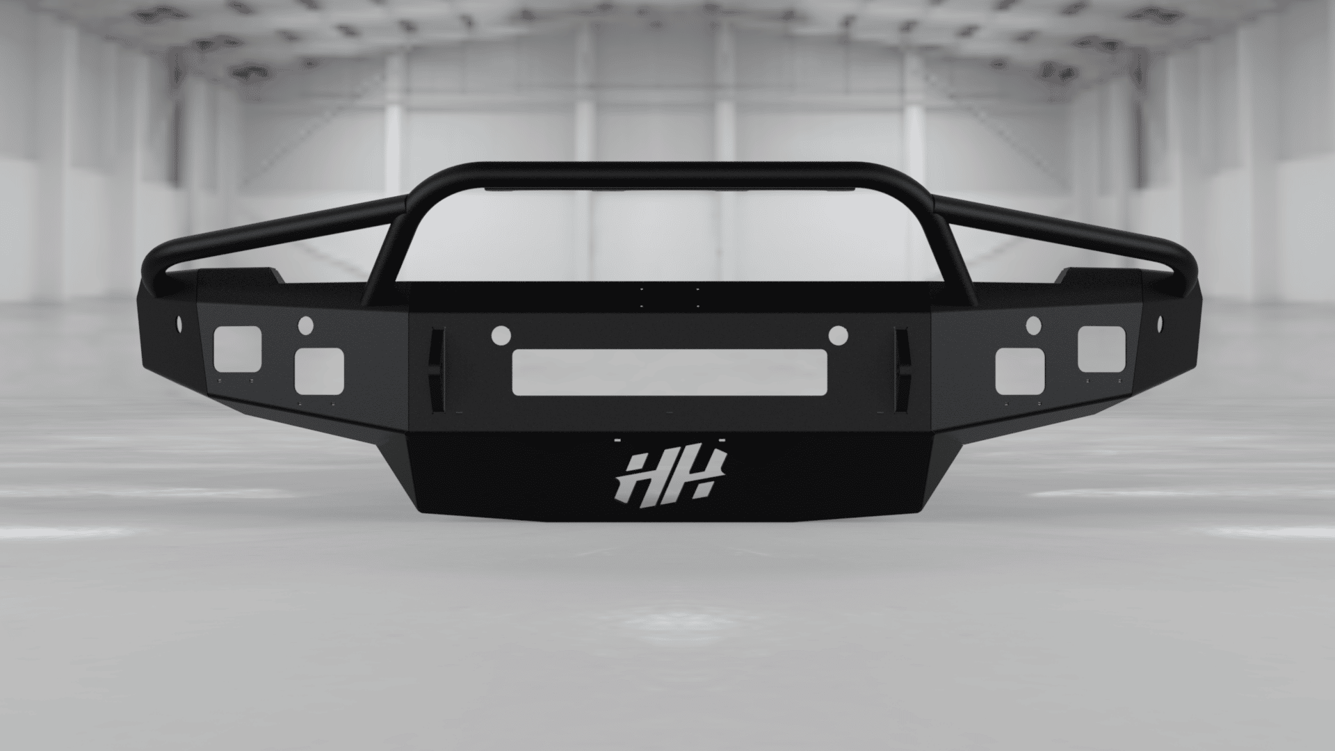 Hammerhead 600 - 56 - 0394 Dodge Ram 2500/3500/4500/5500 2010 - 2018 Front Non - Winch Bumper Pre - Runner - Rugged Truck Gear