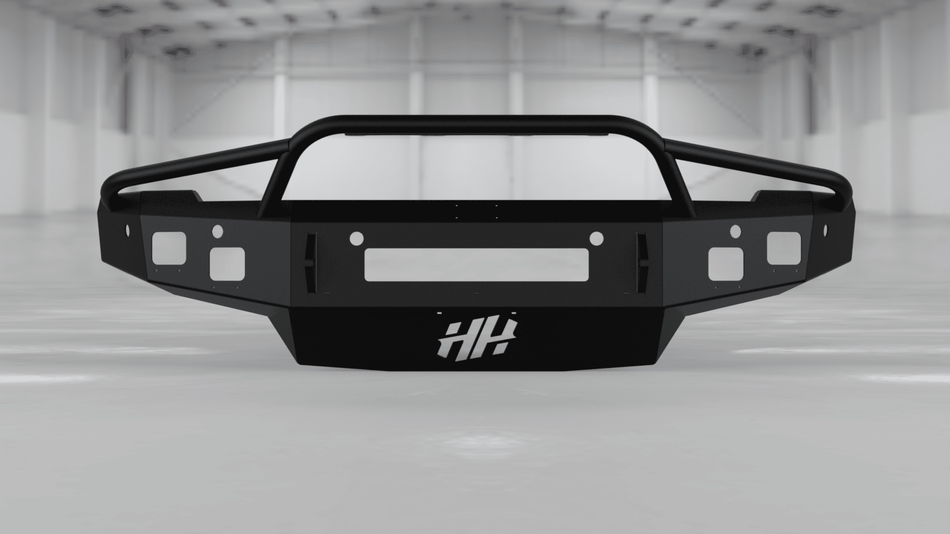 Hammerhead 600 - 56 - 0394 Dodge Ram 2500/3500/4500/5500 2010 - 2018 Front Non - Winch Bumper Pre - Runner - Rugged Truck Gear