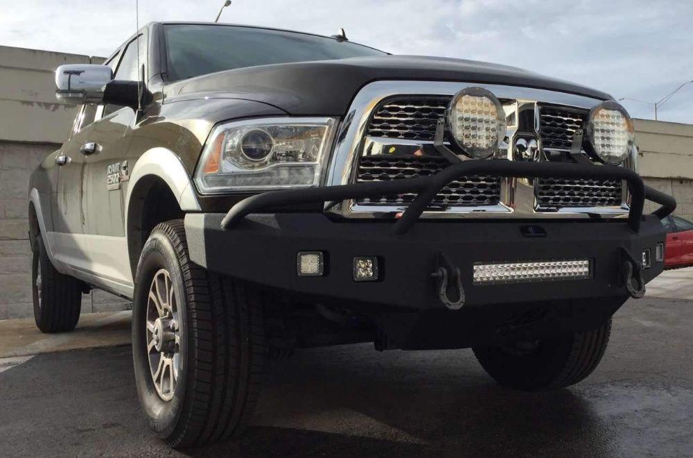 Hammerhead 600 - 56 - 0394 Dodge Ram 2500/3500/4500/5500 2010 - 2018 Front Non - Winch Bumper Pre - Runner - Rugged Truck Gear